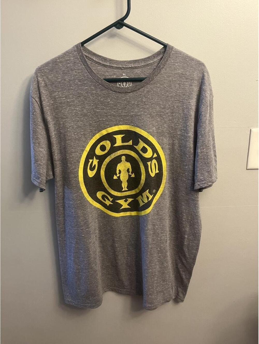 Gold's Gym Men's Grey Tshirt
